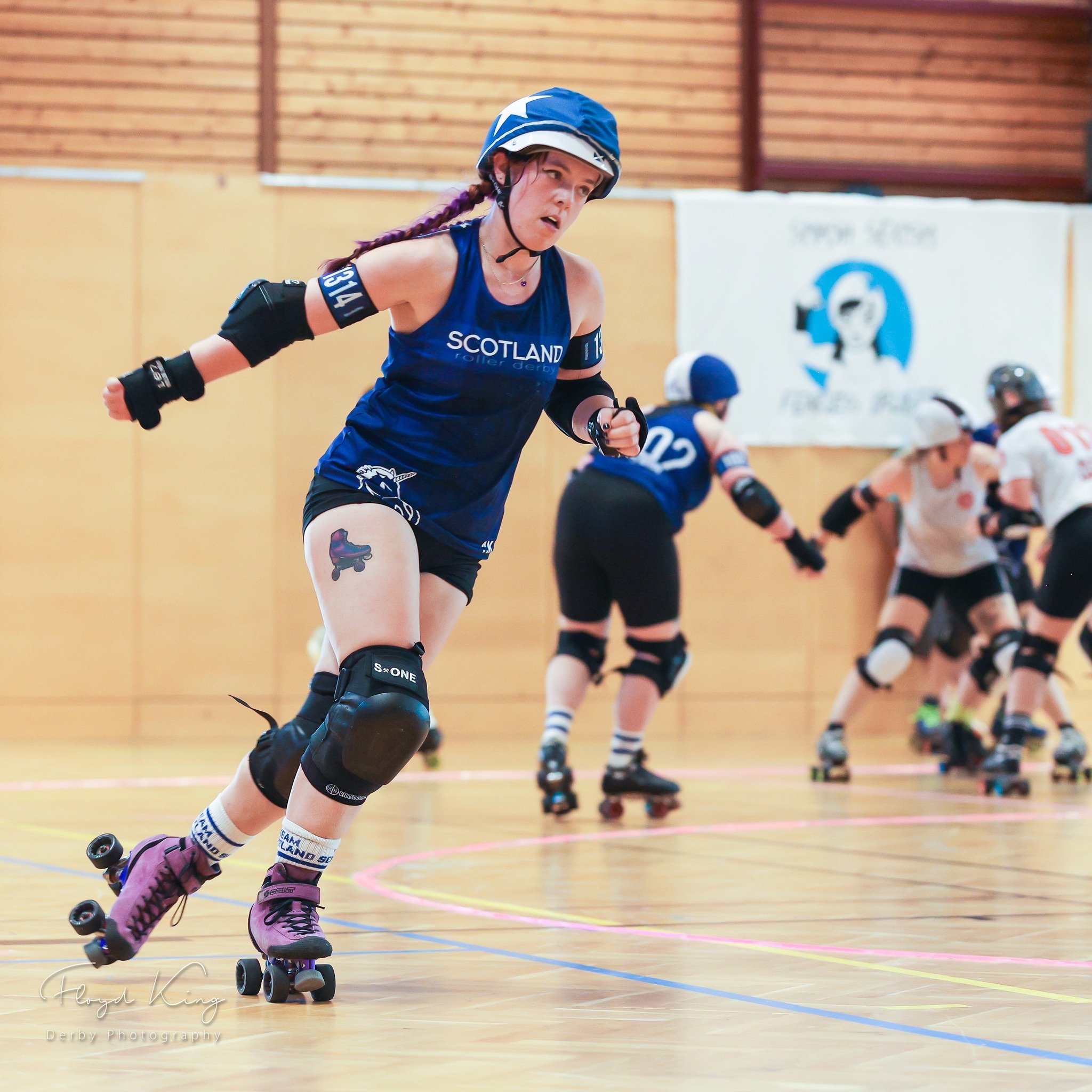 GRD at the Roller Derby World Cup: PanicBurn