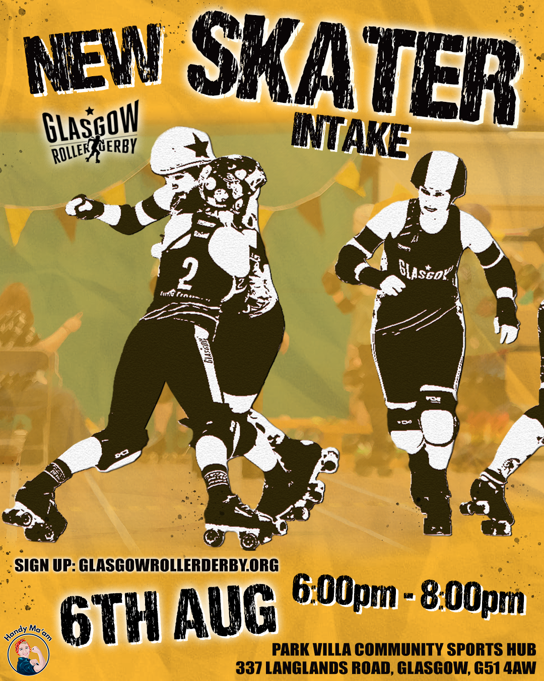 Learn to Skate with Glasgow Roller Derby