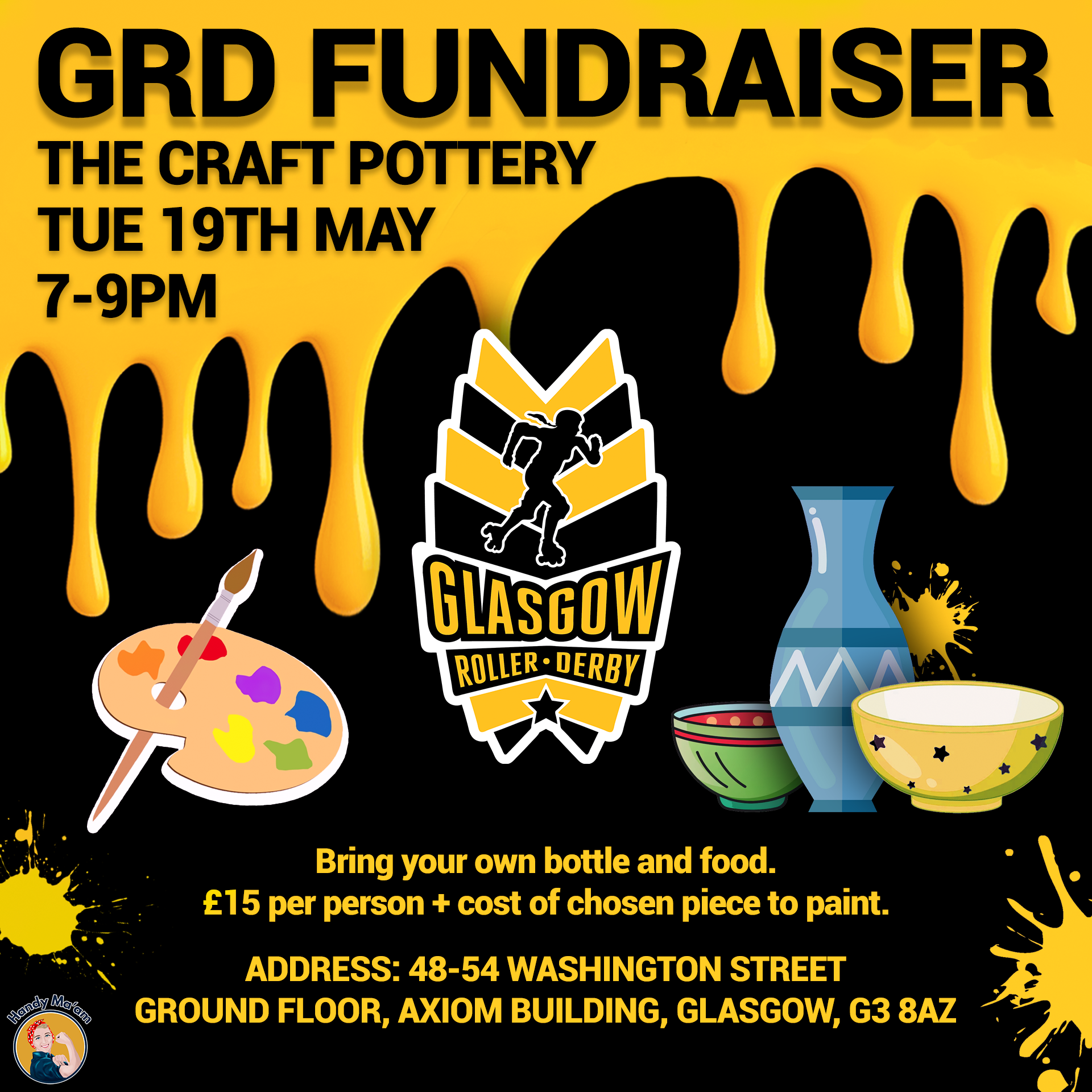 Pottery Painting Fundraiser