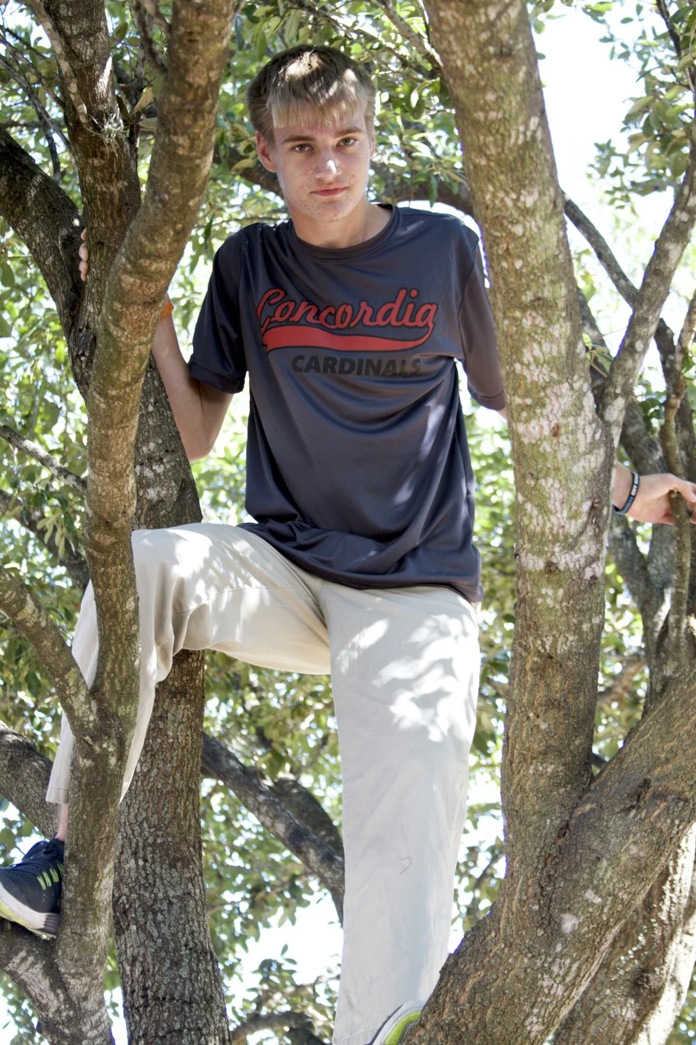 Grey Concordia Athletic Shirt