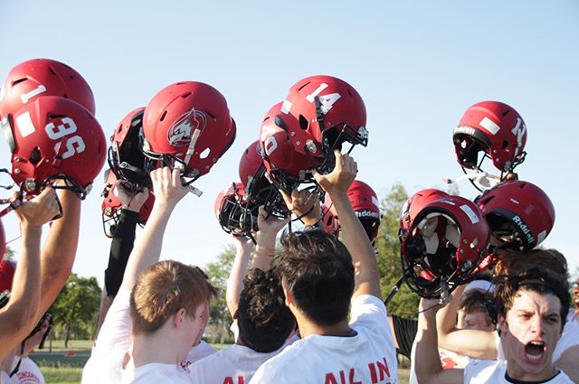 Cardinals dominated homecoming night with a 52-7 win against the Buckholt Badgers!!