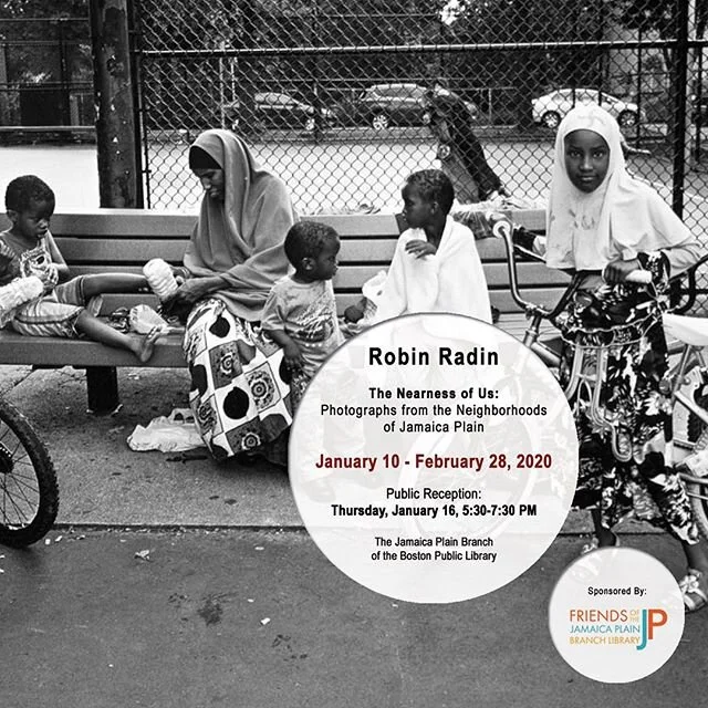 We are excited to announce the first exhibit of 2020 with JP photographer, Robin Radin at the #jamaicaplainbranchlibrary of the @bplboston and generously sponsored by the @jplibraryfriends 
It&rsquo;s going to be a great lineup so be sure to check ba