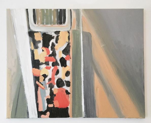 Carnaval , 2017 Acrylic on canvas 16 x 20 inches 40.6 x 50.8 cm