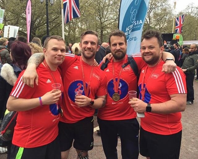 4 years ago today I ran a marathon with my mates. All of us had an injury of some discription but we did Theo proud that day. Thinking of everyone that's trained so hard for this year to have it postponed. I would love to attempt again one day maybe 