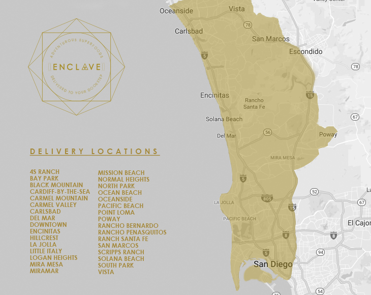 If you are unsure whether we service your area, before ordering, please email us at delivermehappy@gmail.com .