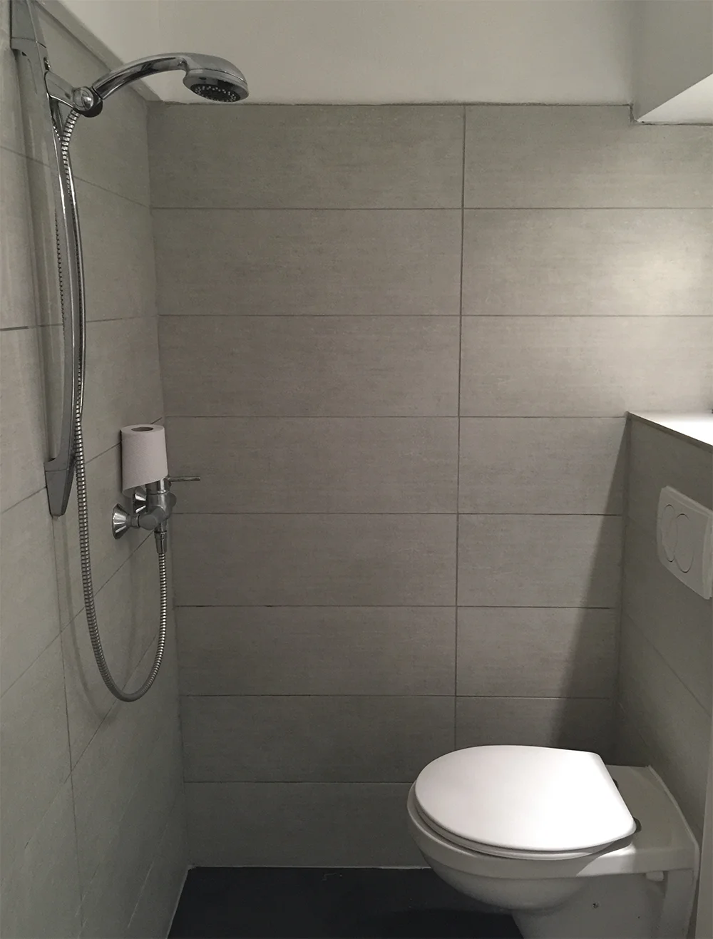 tiny bathroom