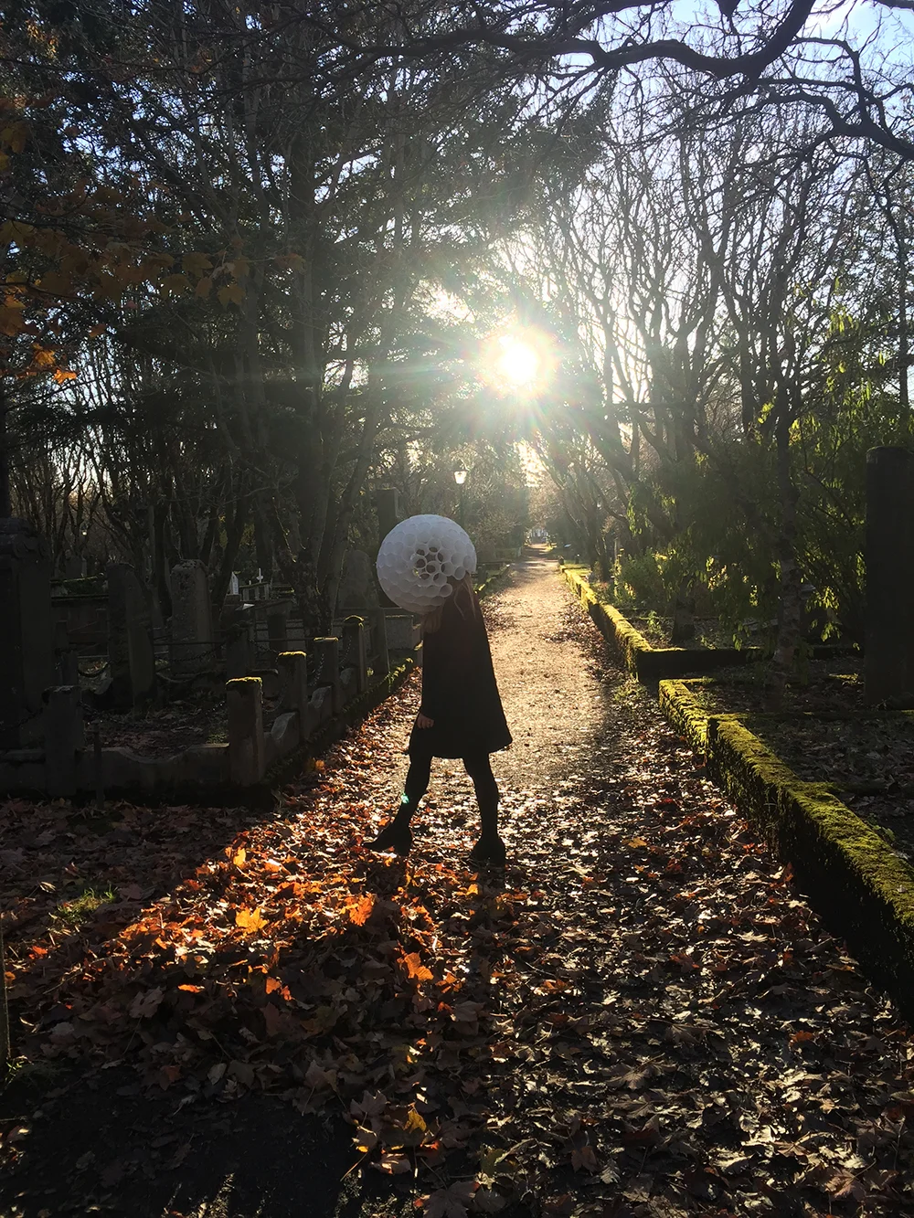 Halloween in Reykjavik's Cemetery
