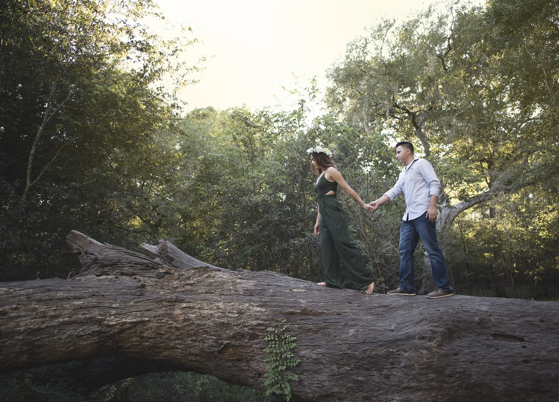 Houston-Brazos-Bend-Park-Lifestyle-Fine-art-engagement-photo