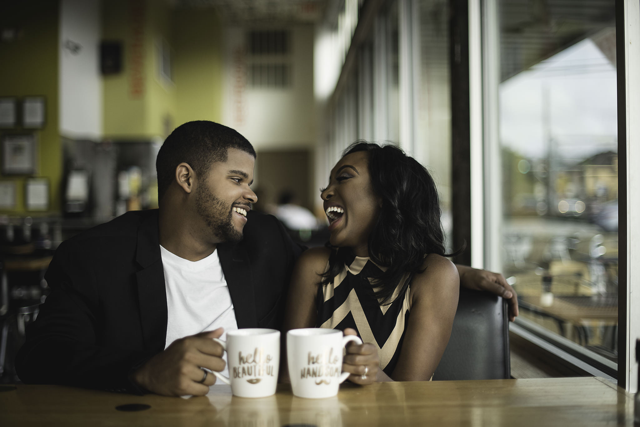 Houston-heights-cafe-engagement-session