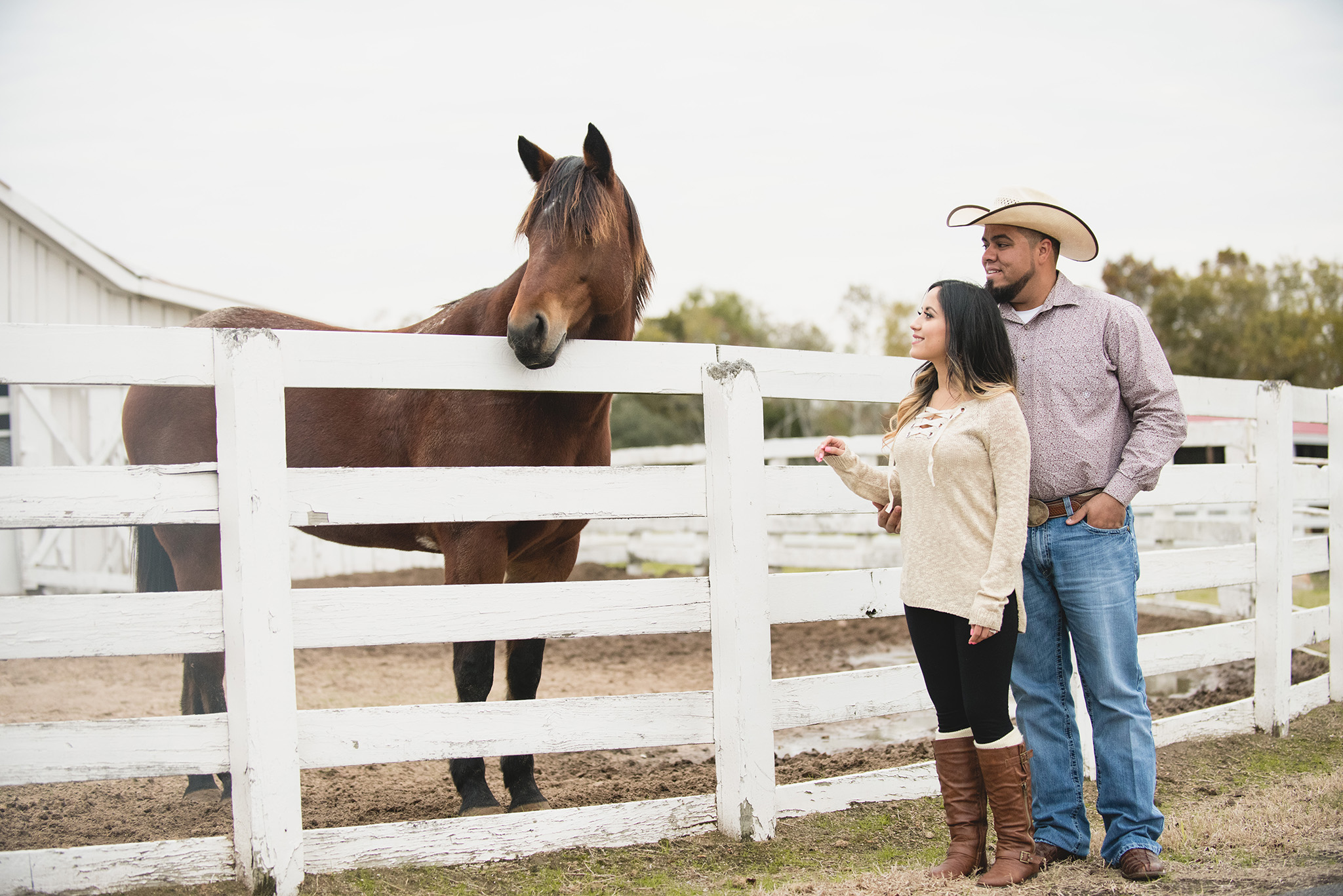 George-Ranch-Historical-Park-Richmond-Rustic-Country-Engagement-Photography