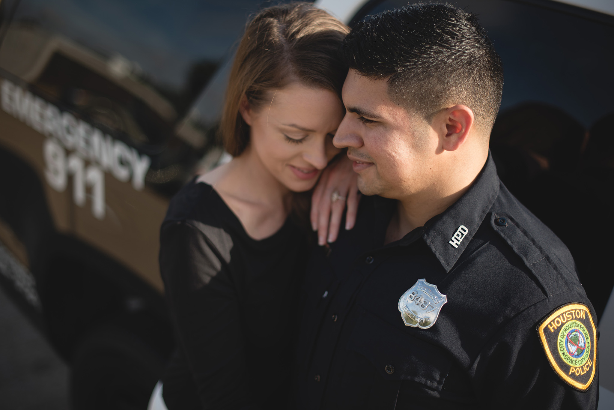 Houston-police-officer-memorial-lifestyle-engagement-photography