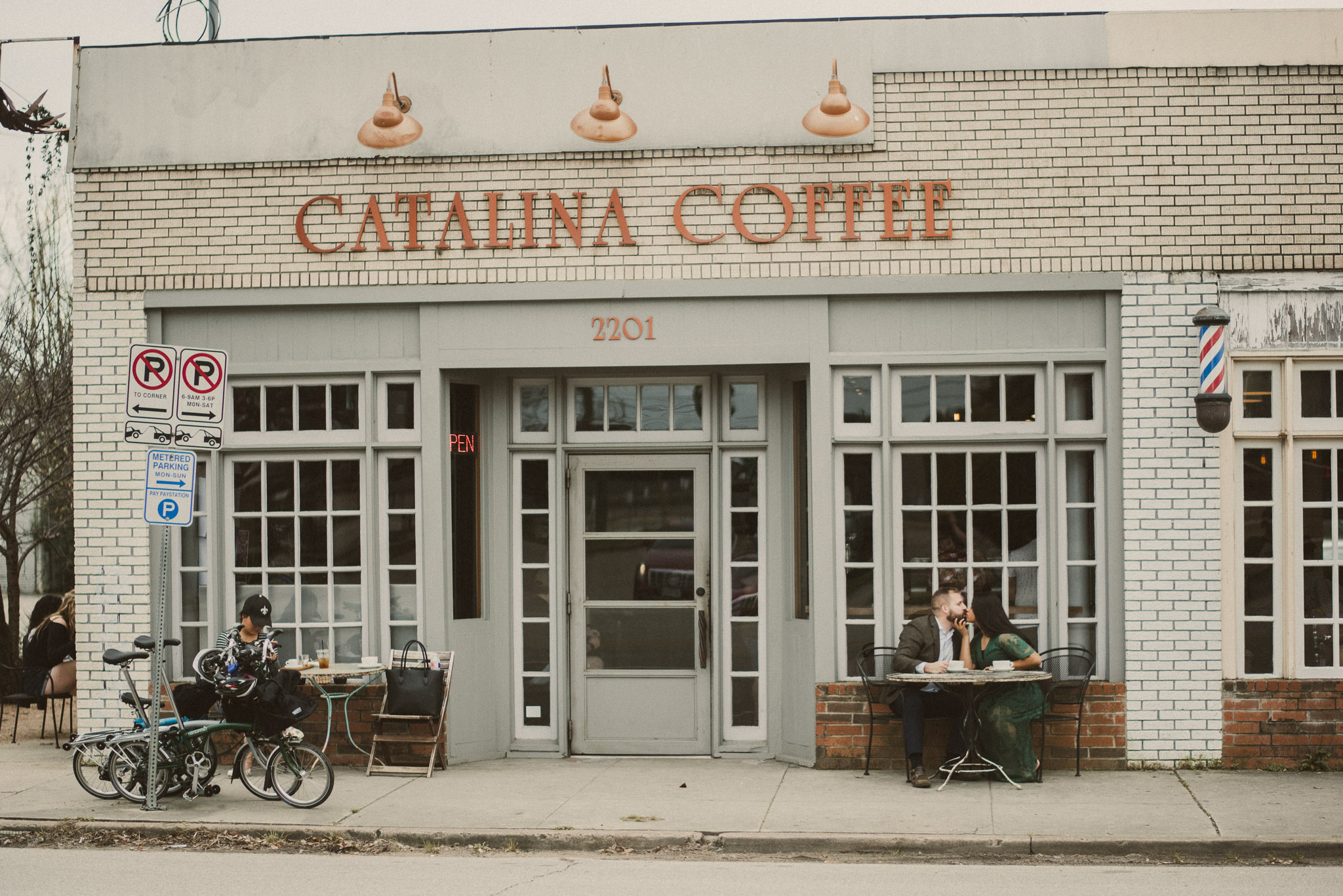 Catalina Coffee Engagement The Heights Houston Tx Intimate Wedding Elopement Engagement Photographer Houston Beyond