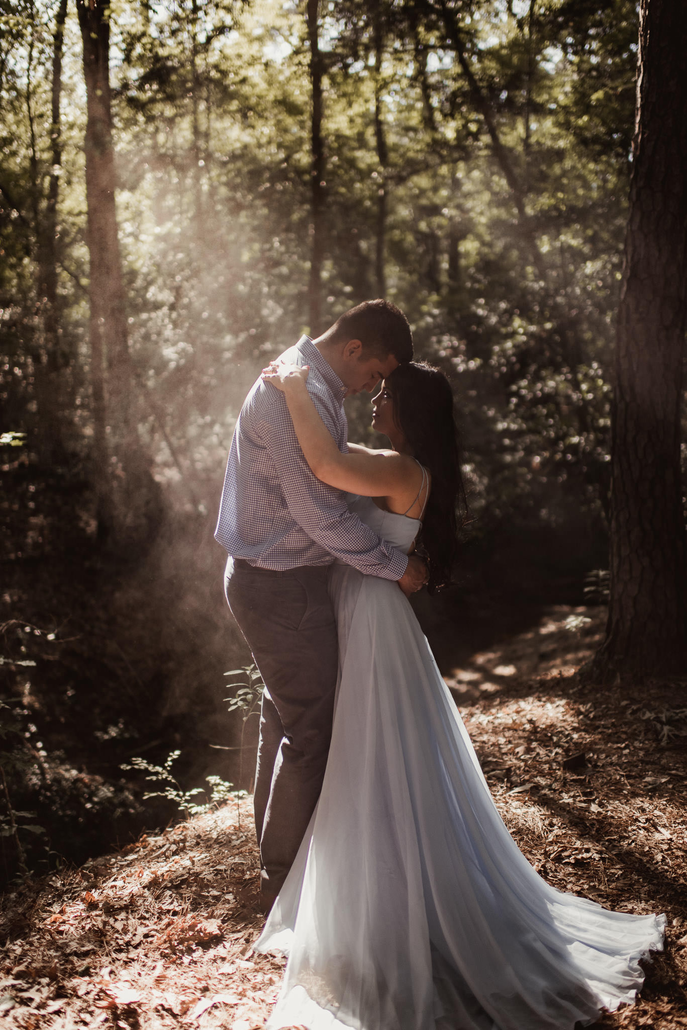 WG-Jones-State-Forest-Woodsy-Whimsical-Conroe-Woodlands-engagement-session-photographer