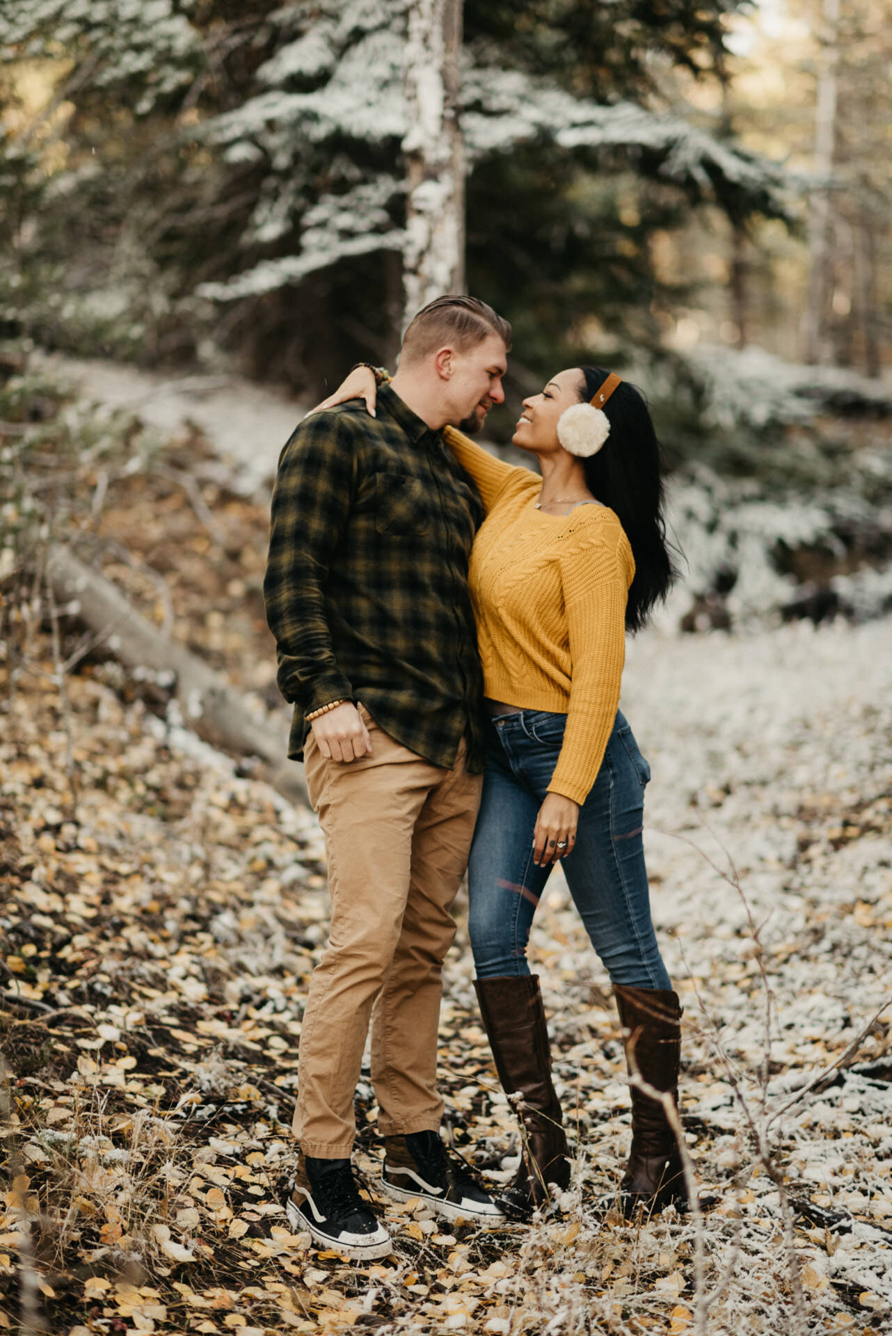 kelsey-rob-snowy-fall-leaves-evergreen-colorado-engagement-session-7.jpg