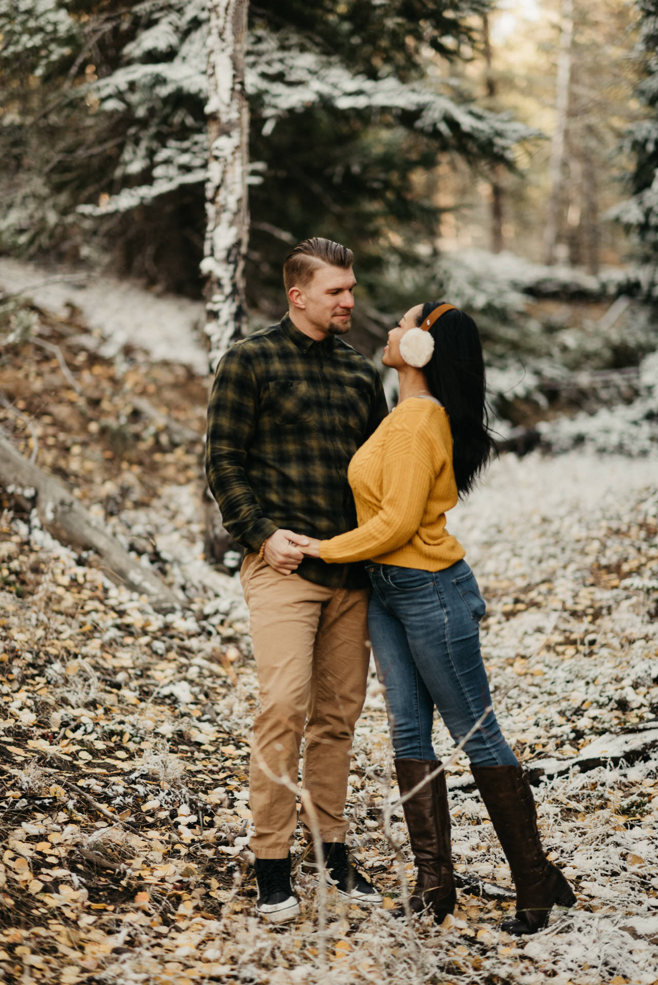 kelsey-rob-snowy-fall-leaves-evergreen-colorado-engagement-session-8.jpg