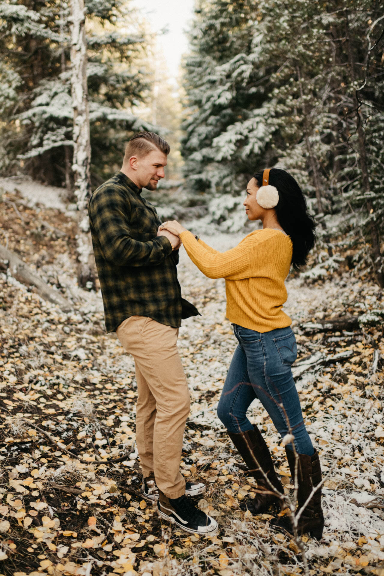 kelsey-rob-snowy-fall-leaves-evergreen-colorado-engagement-session-13.jpg