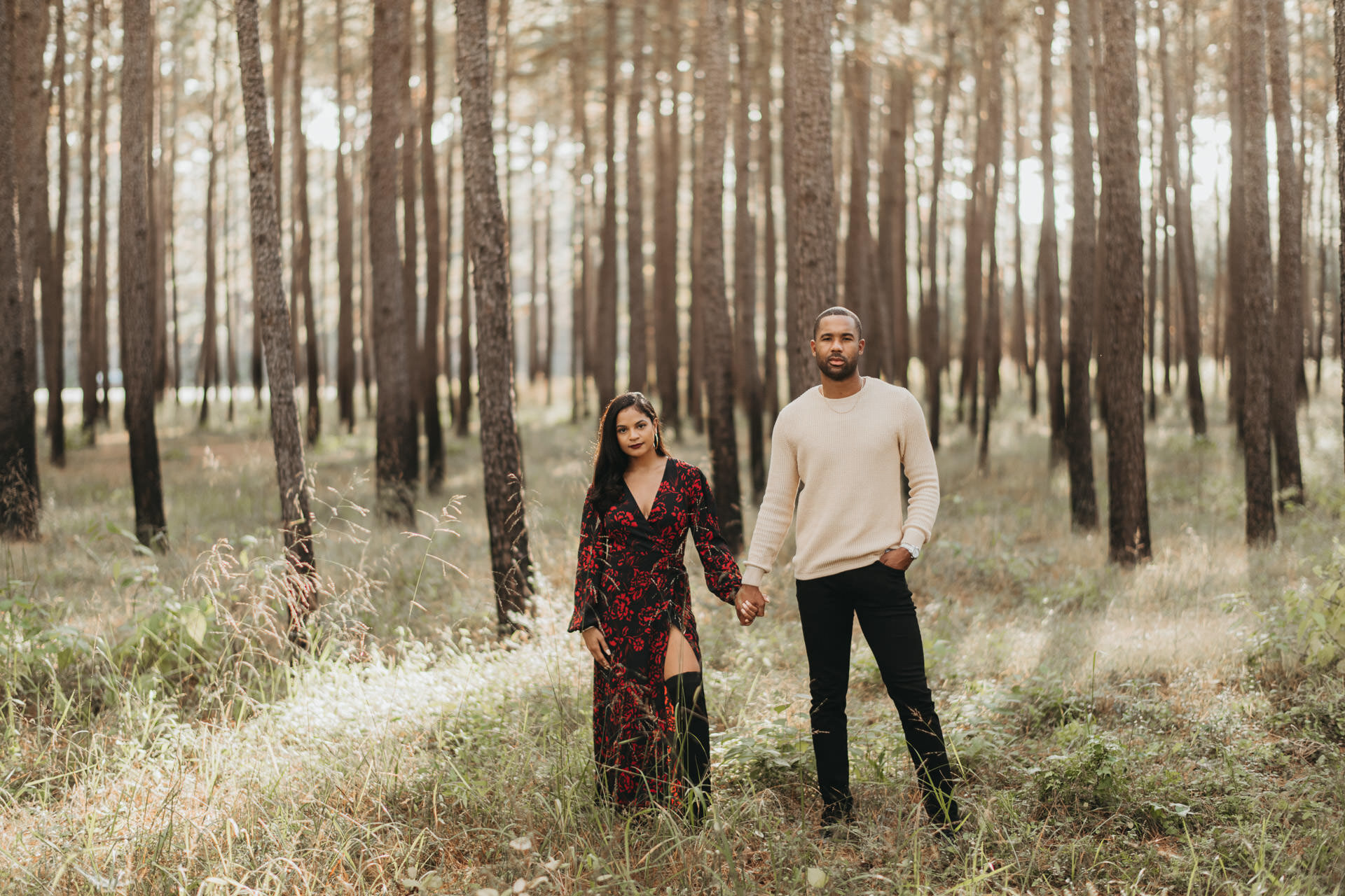 woodsy-couples-engagement-session-houston-texas-photographer
