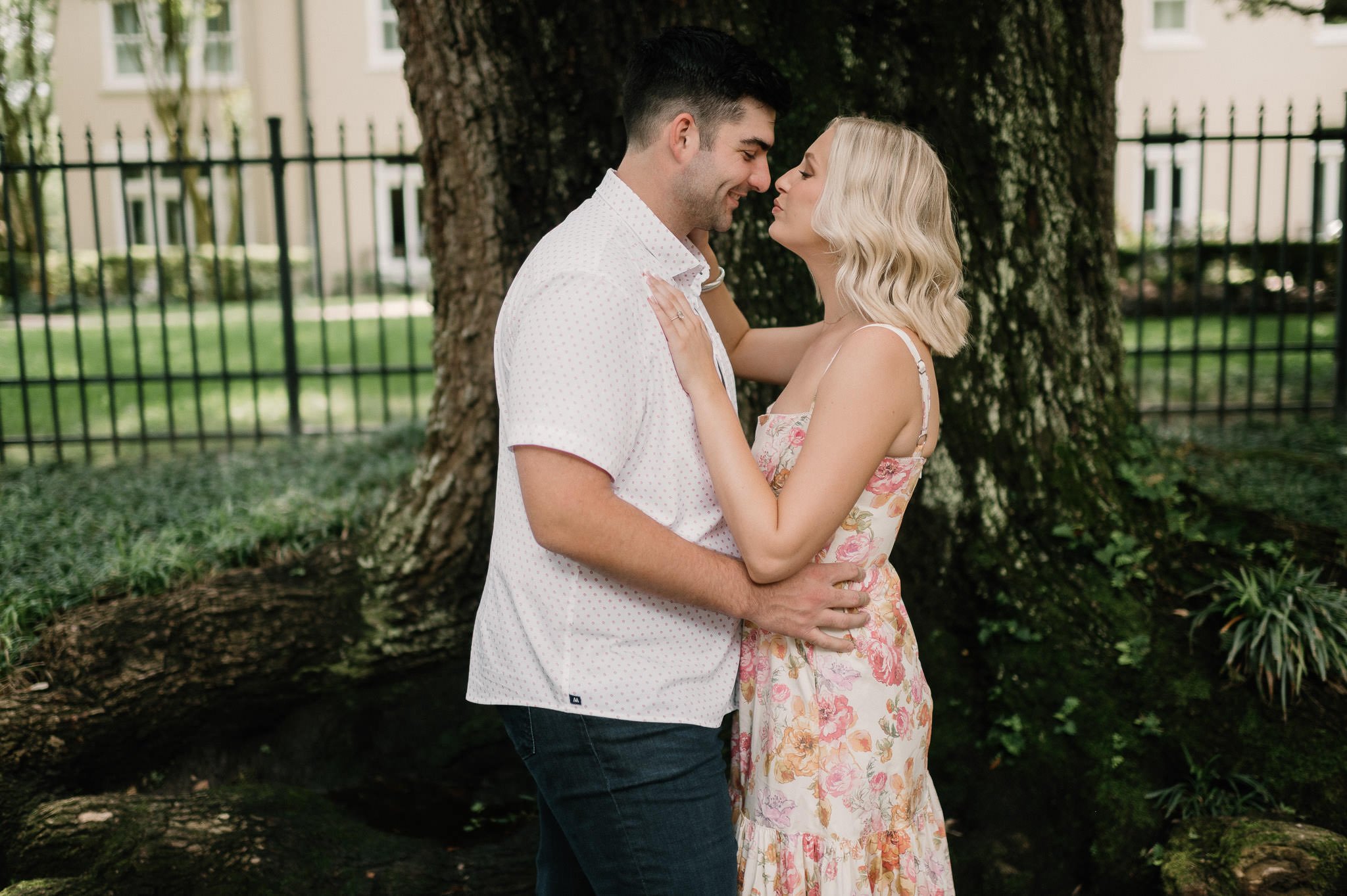 Dreamy Boulevard Oaks Engagement