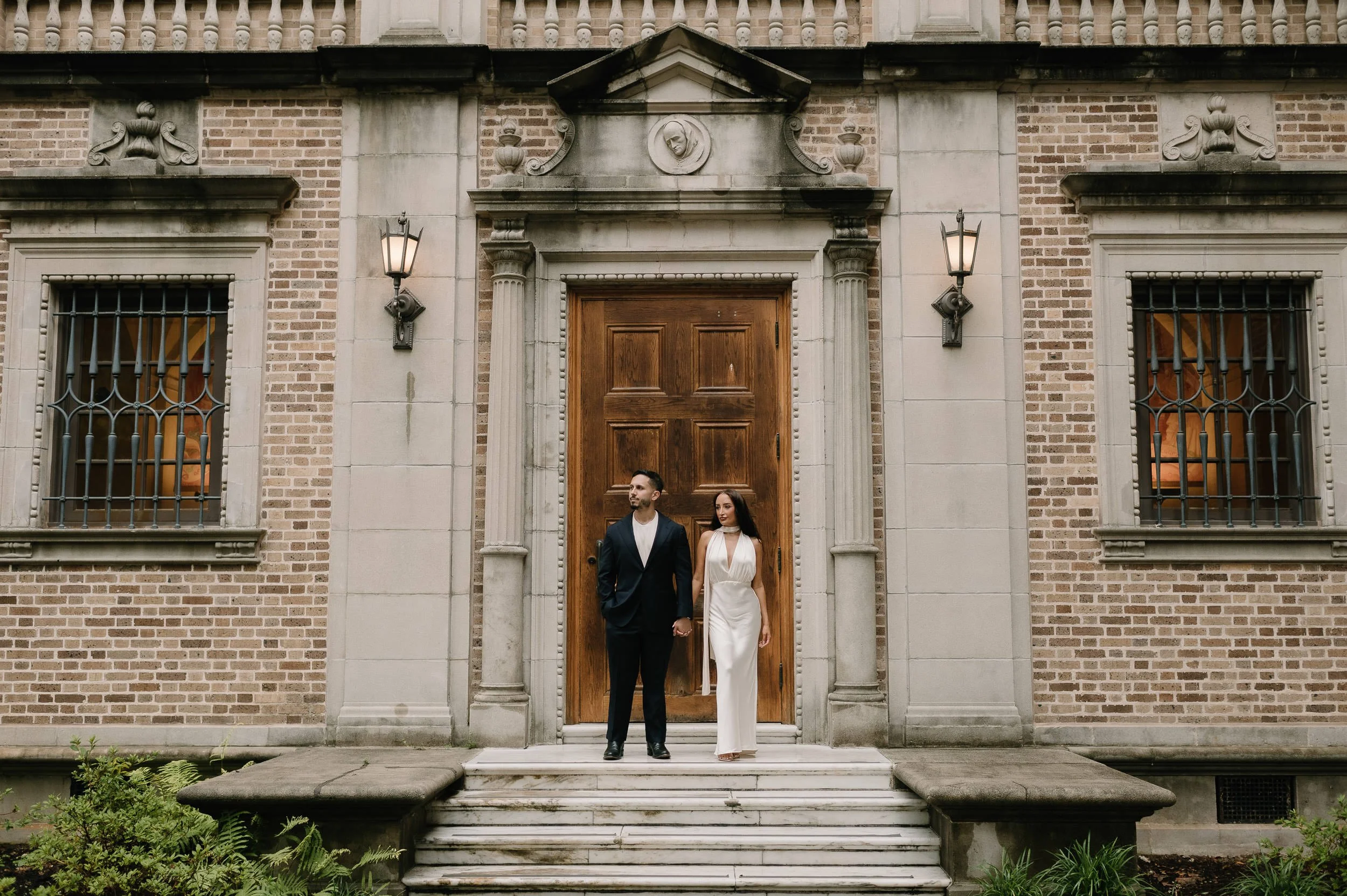 Houston-historic-julia-ideson-library-classy-engagement-session-photography