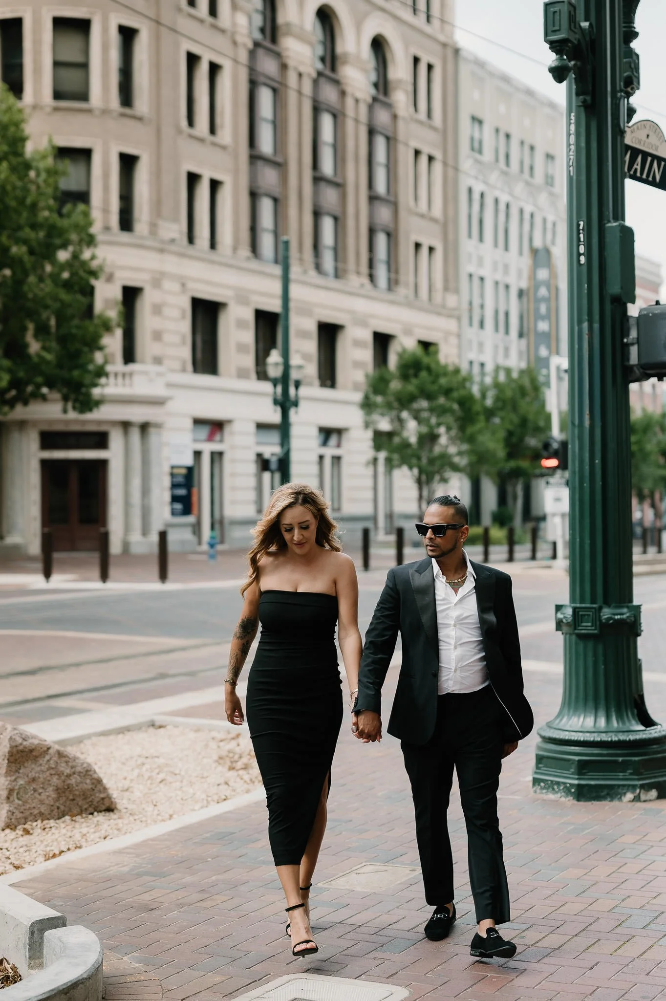 Downtown Houston Engagement Session