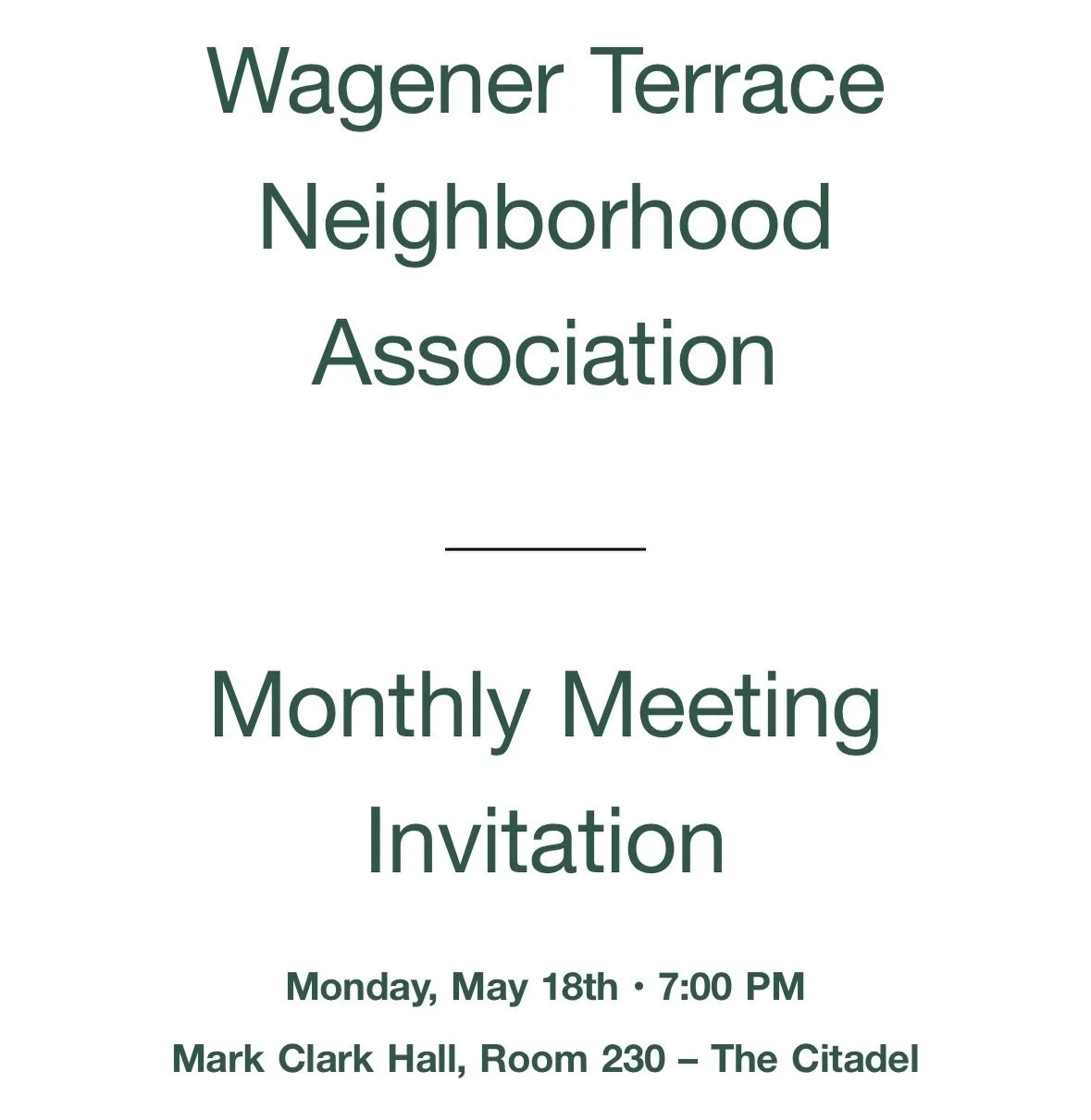 Meeting tonight!!