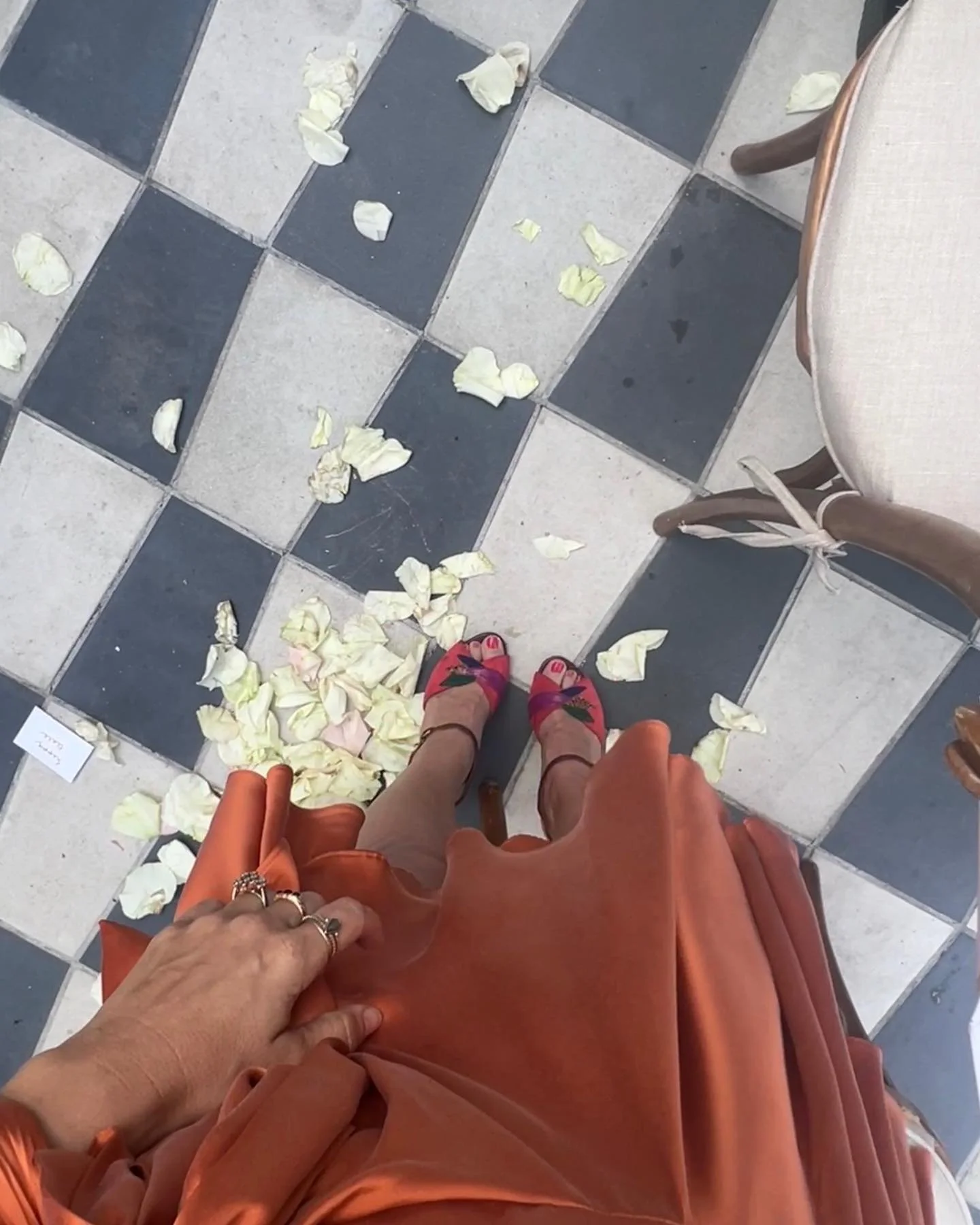 forgot my castañuelas for Sara’s Spanish-Moroccan Soirée