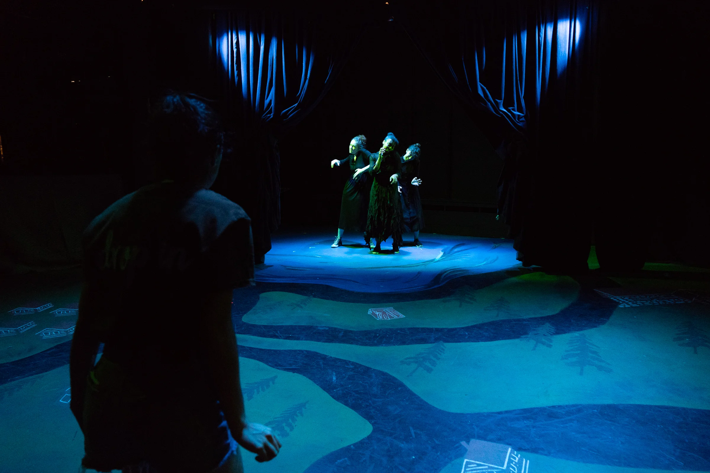 Stagedream Playwrights Horizons Downtown, Fall 2018 Written by Jenny Rachel Weiner and Lee Overtree Music by Helen Park Lyrics by Max Vernon Directed by Lee Overtree Photo: Elke Young