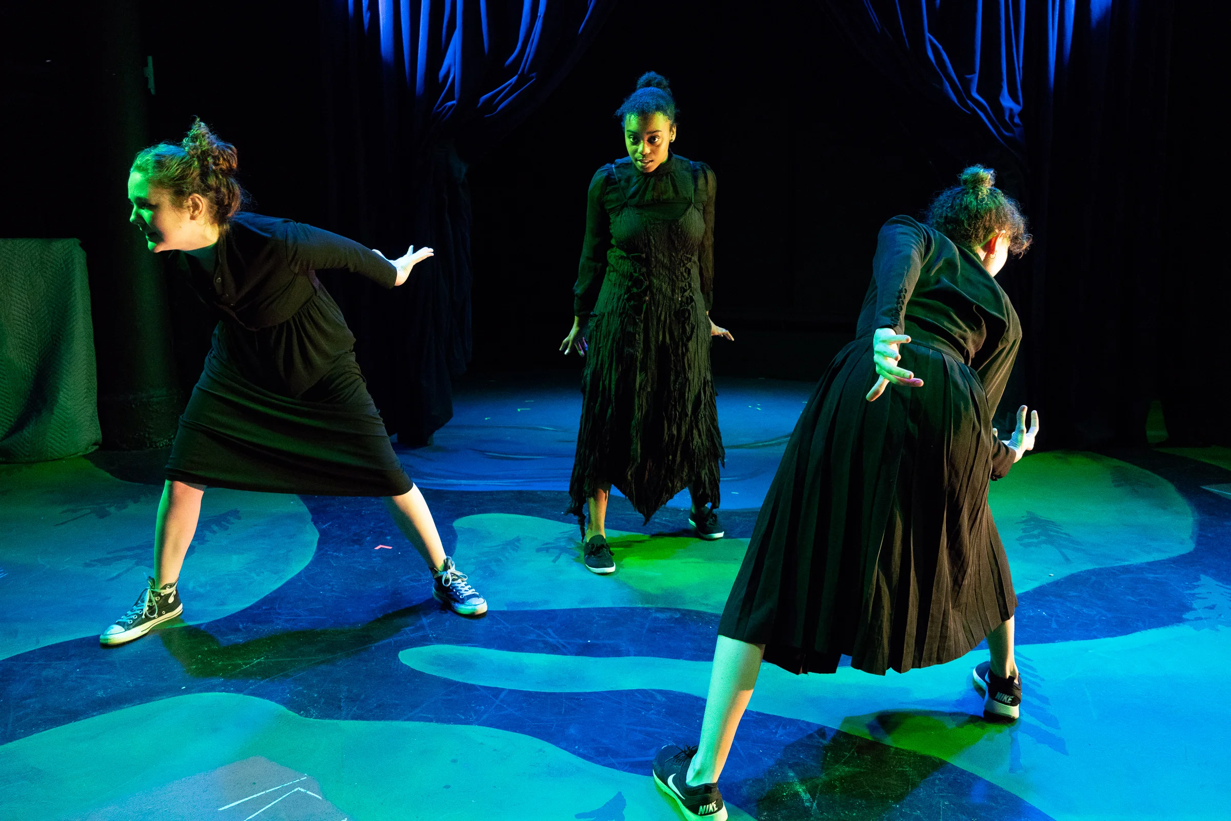 Stagedream Playwrights Horizons Downtown, Fall 2018 Written by Jenny Rachel Weiner and Lee Overtree Music by Helen Park Lyrics by Max Vernon Directed by Lee Overtree Photo: Elke Young