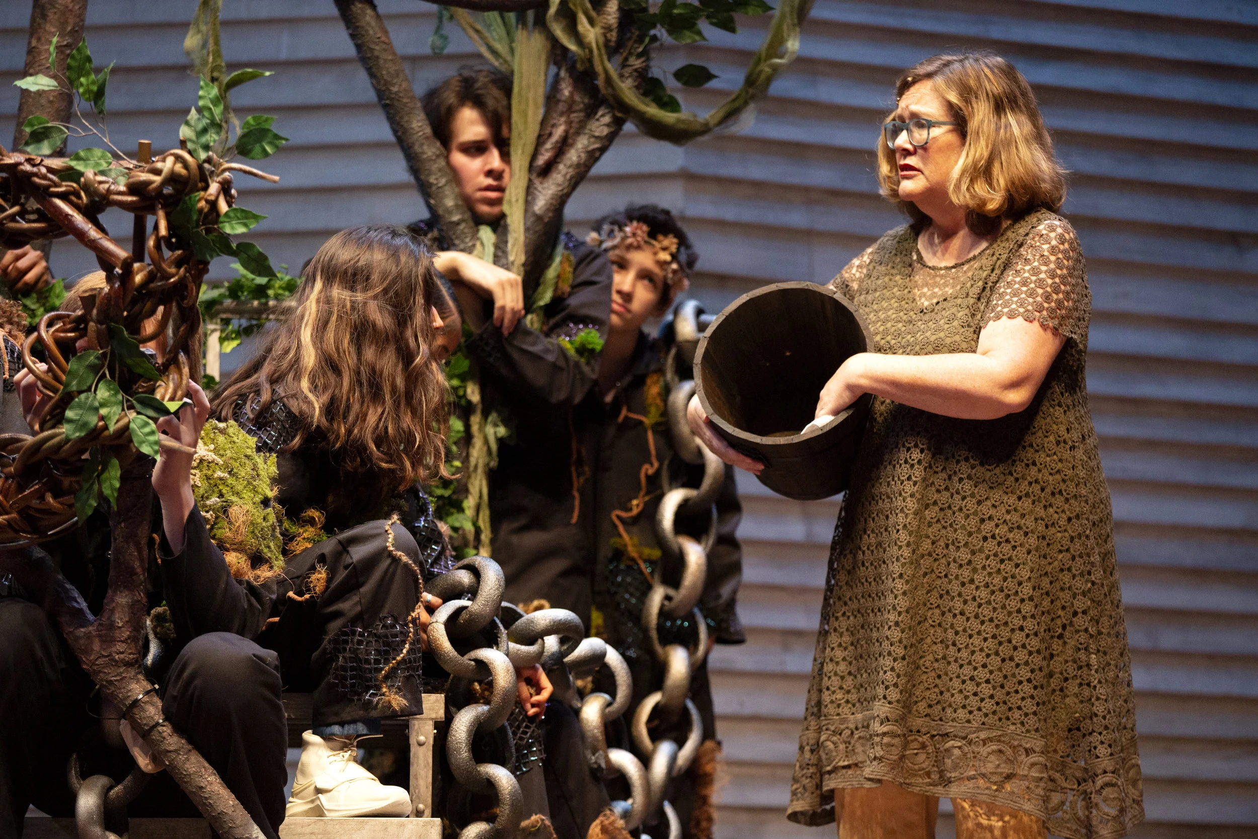 Taiga In The Berkshires Williamstown Theater Festival 2018 by Lucy Thurber Music by Heather Christian Directed by Lee Overtree Photo: Sarah Sutton and Carolyn Brown
