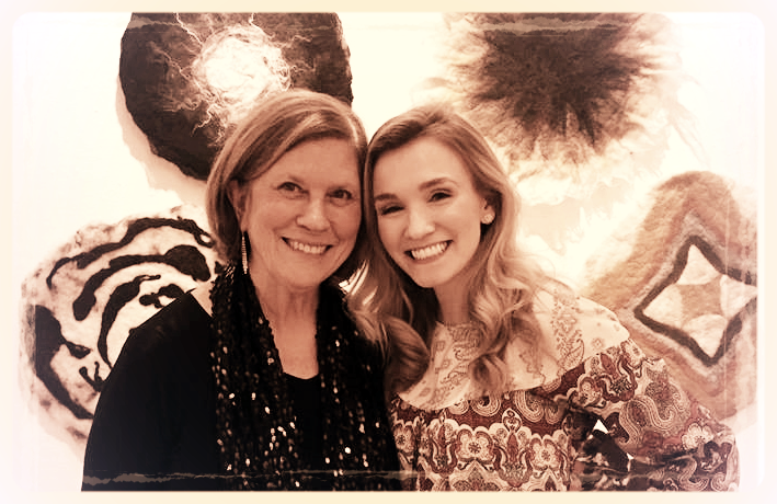 NC Harp Ensemble Director, Jacquelyn Bartlett, and Ensemble Manager, Grace Wepner Ludtke.
