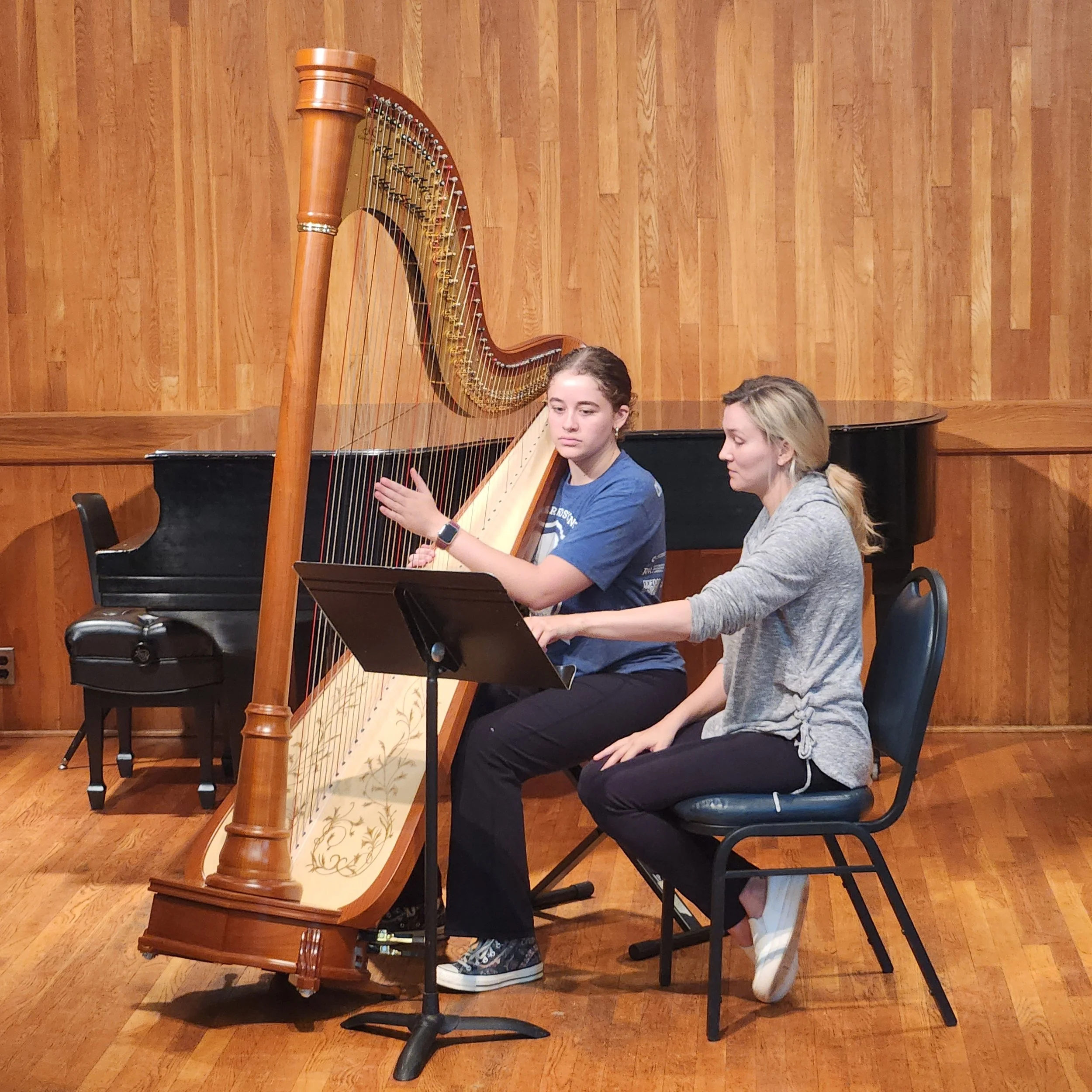 American Harp Academy featured by WXII 12 News!
