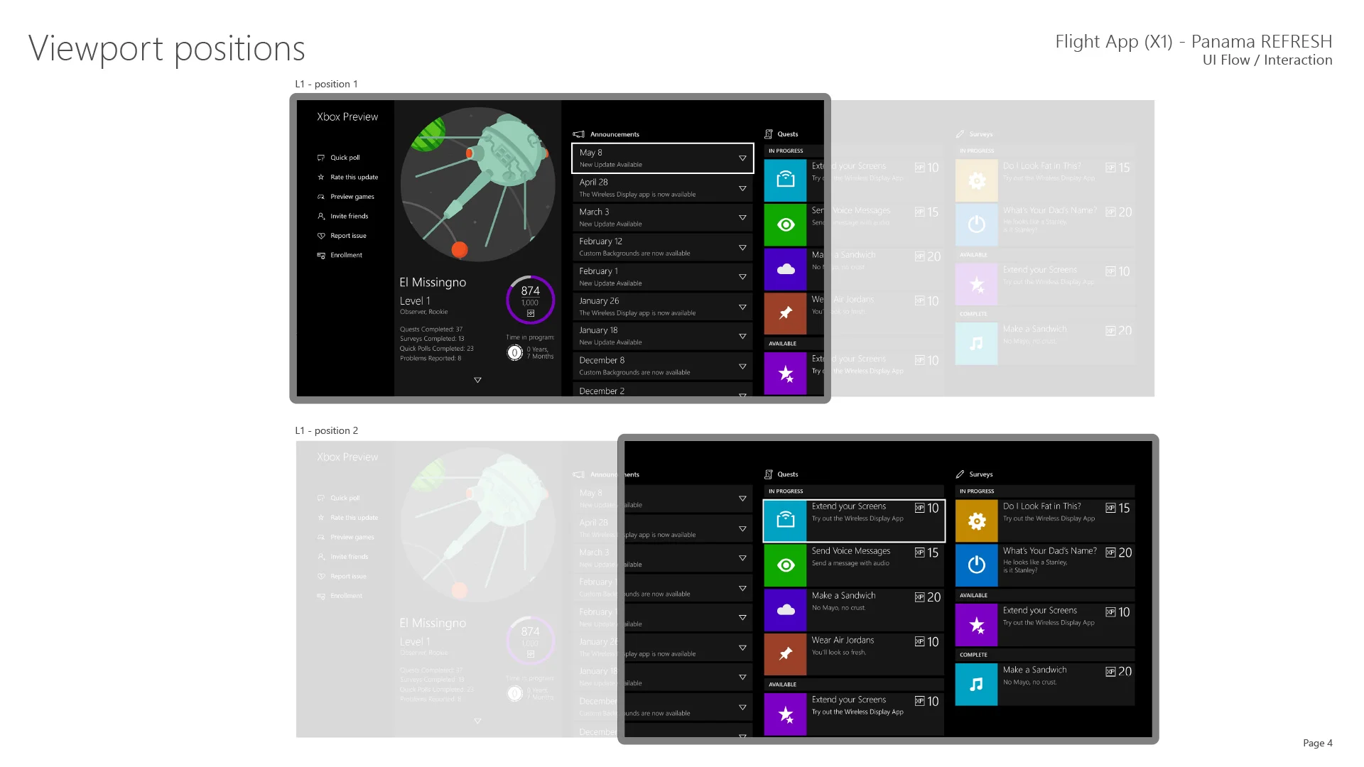 User Flows