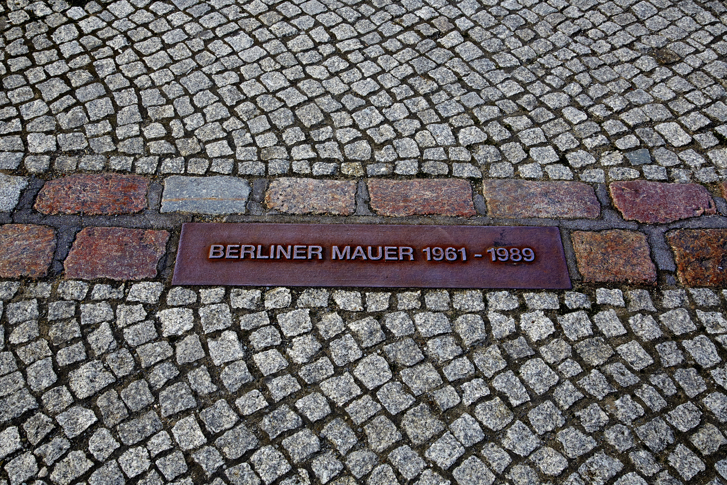 Berlin Wall Footprint Germany