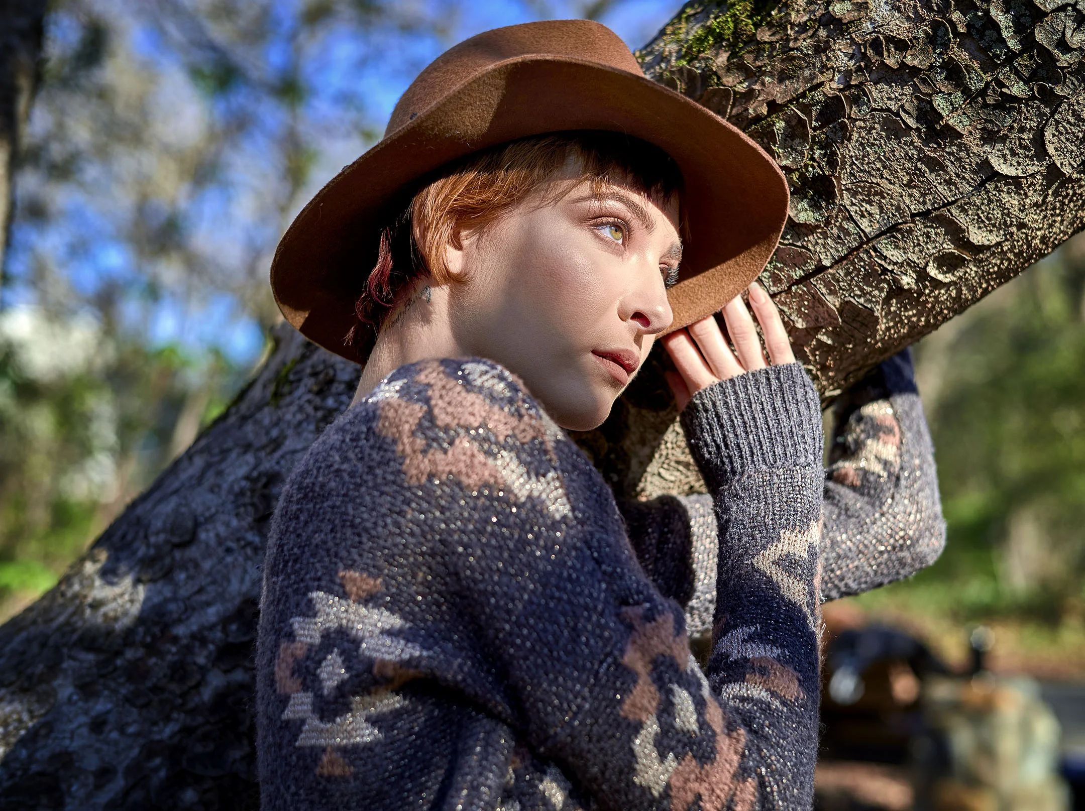 Teddy by the Tree.jpg