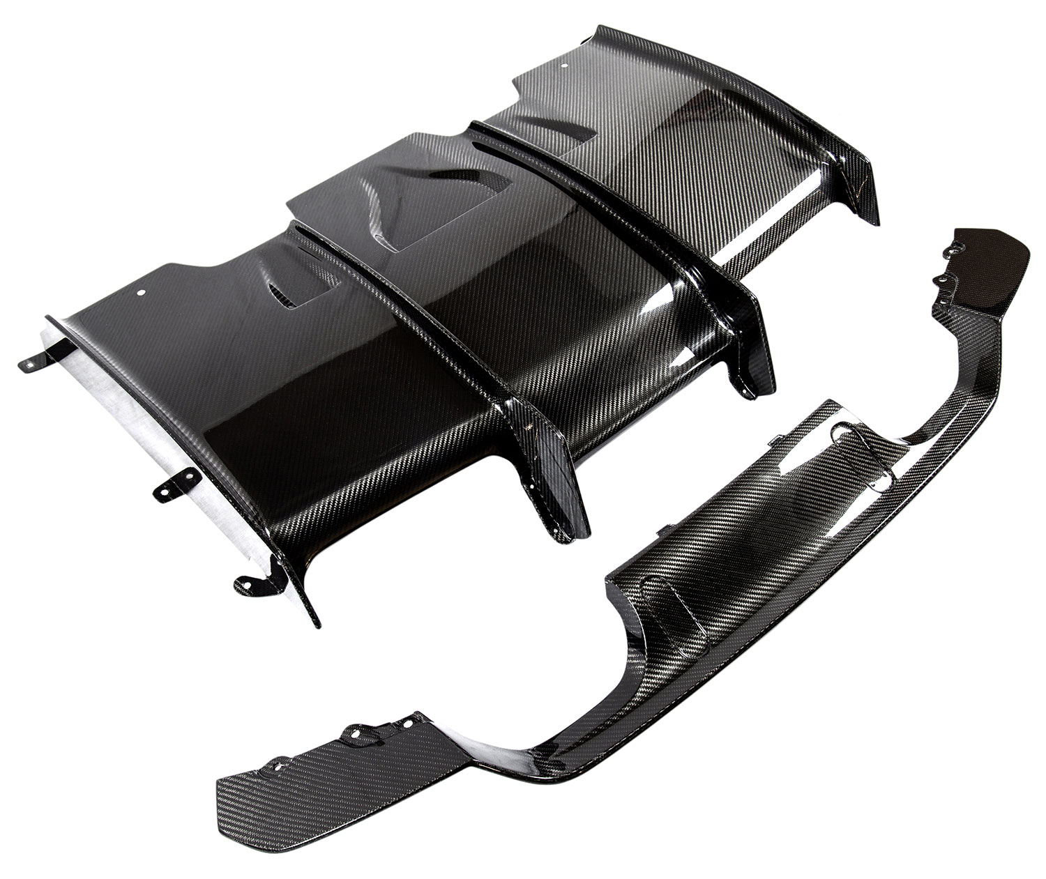 Rear Diffuser w/ Under Tray Combo