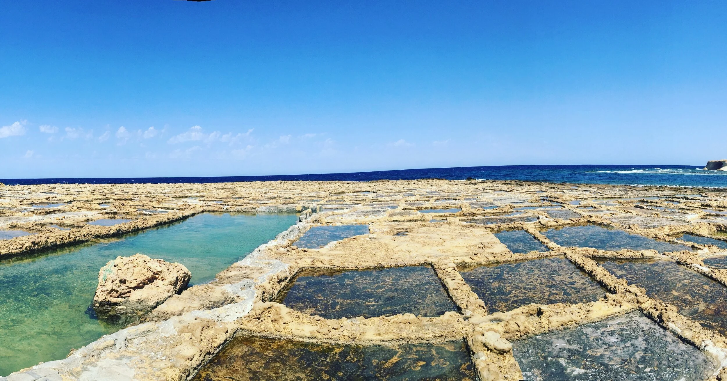  Roman salt pans, Gozo Island 