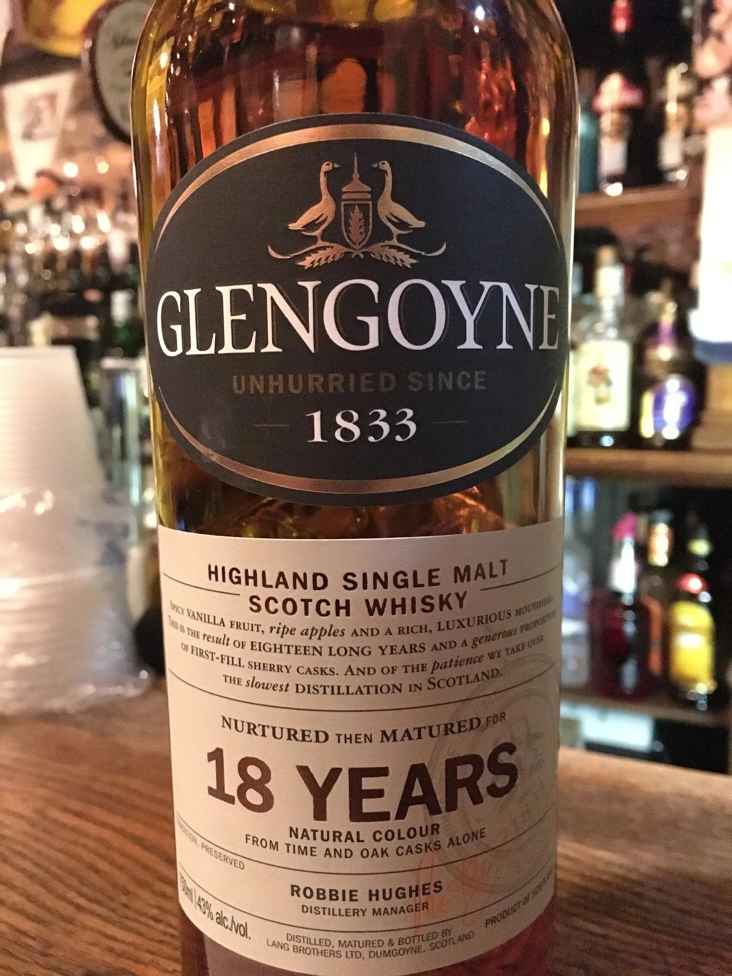 Review - Glengoyne 18 Year Old Single Malt Scotch Whisky