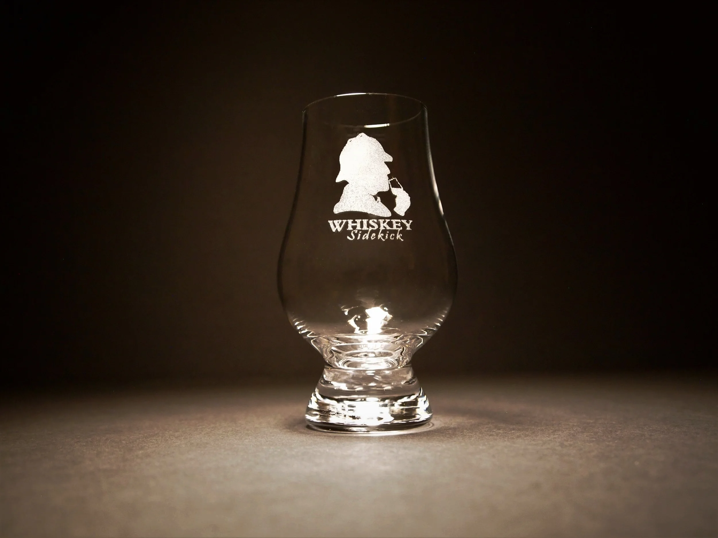 Whiskey Sidekick Glencairn Glass