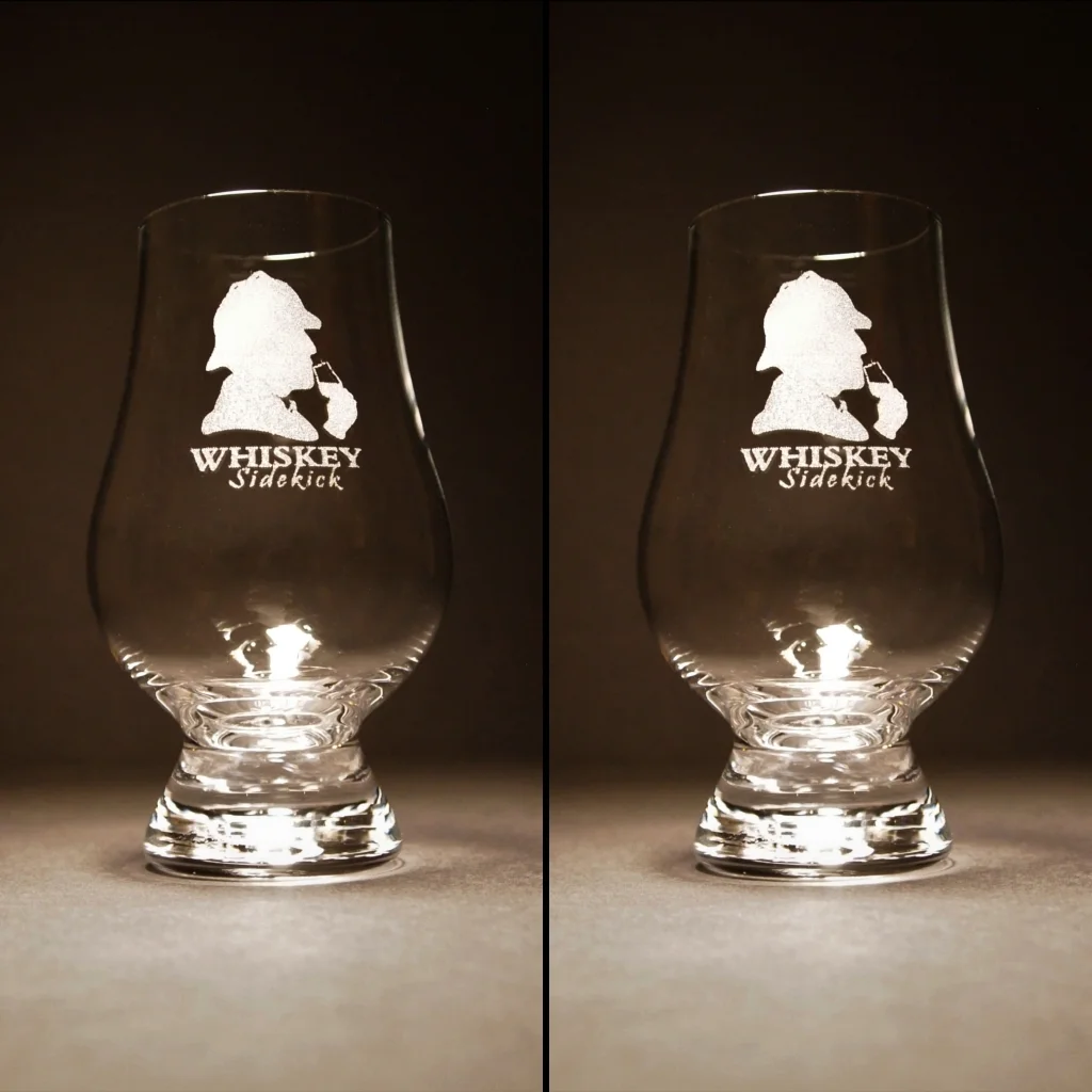 Whiskey Sidekick Glencairn Glass Set of 2