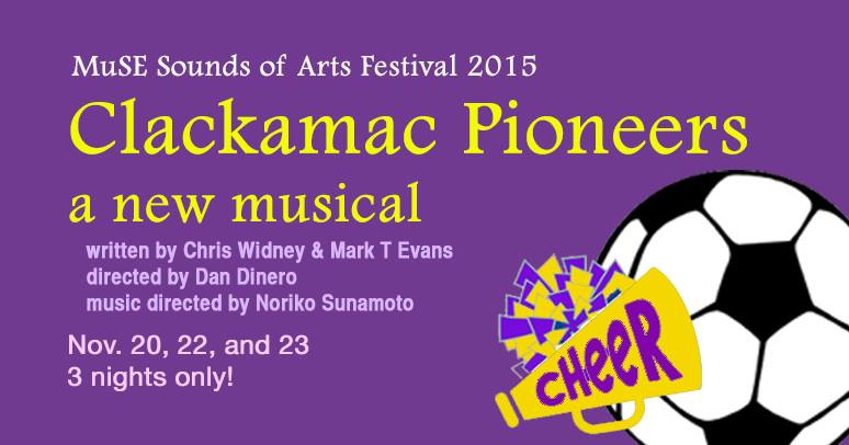 The Clackamac Pioneers , by Chris Widney and Mark T. Evans, is an original musical about a family of Bhutanese refugees as they attempt to acclimate to their new life in small-town Oregon. 