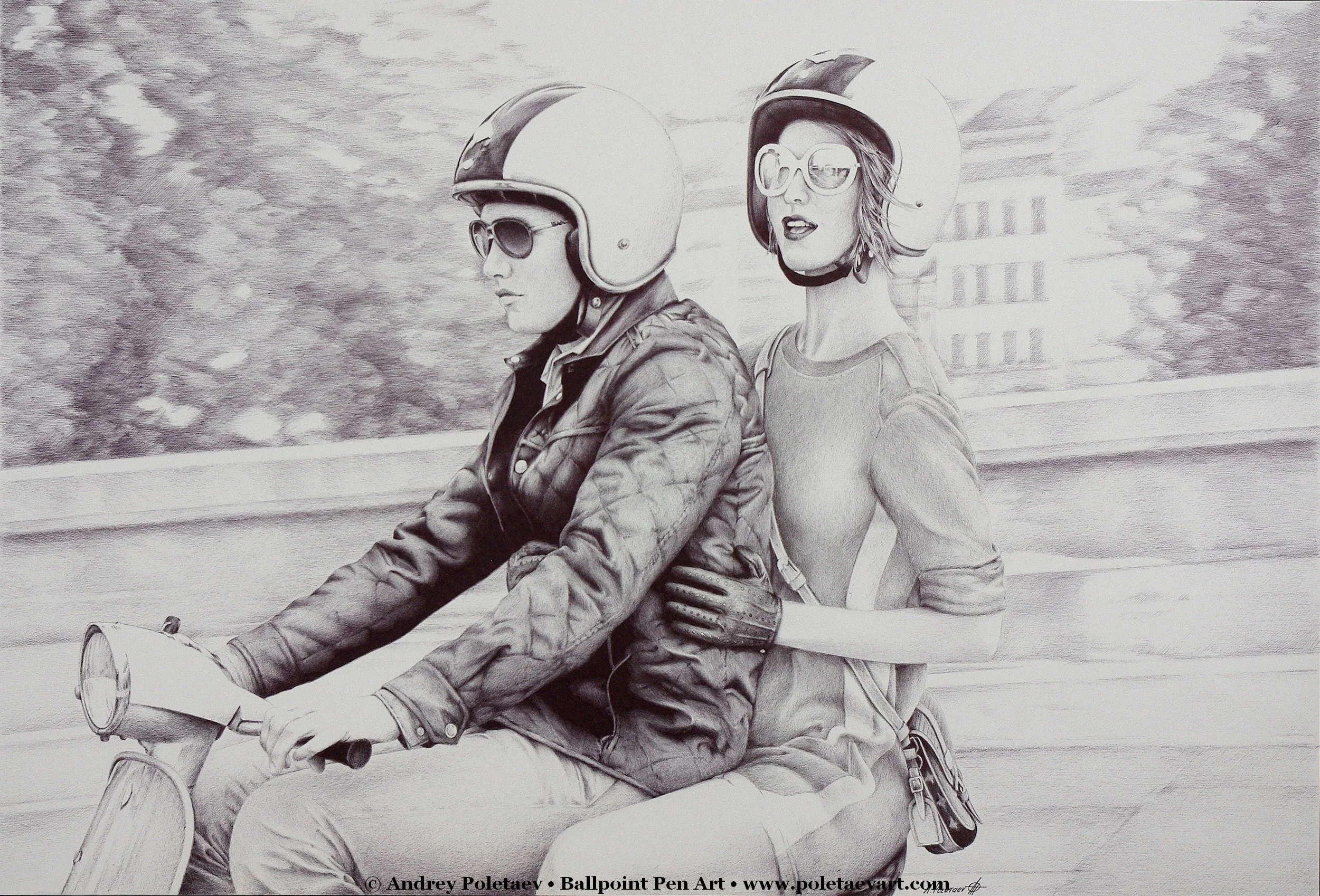 PoletaevArt-BallpointPen-JoyfulRide.jpg
