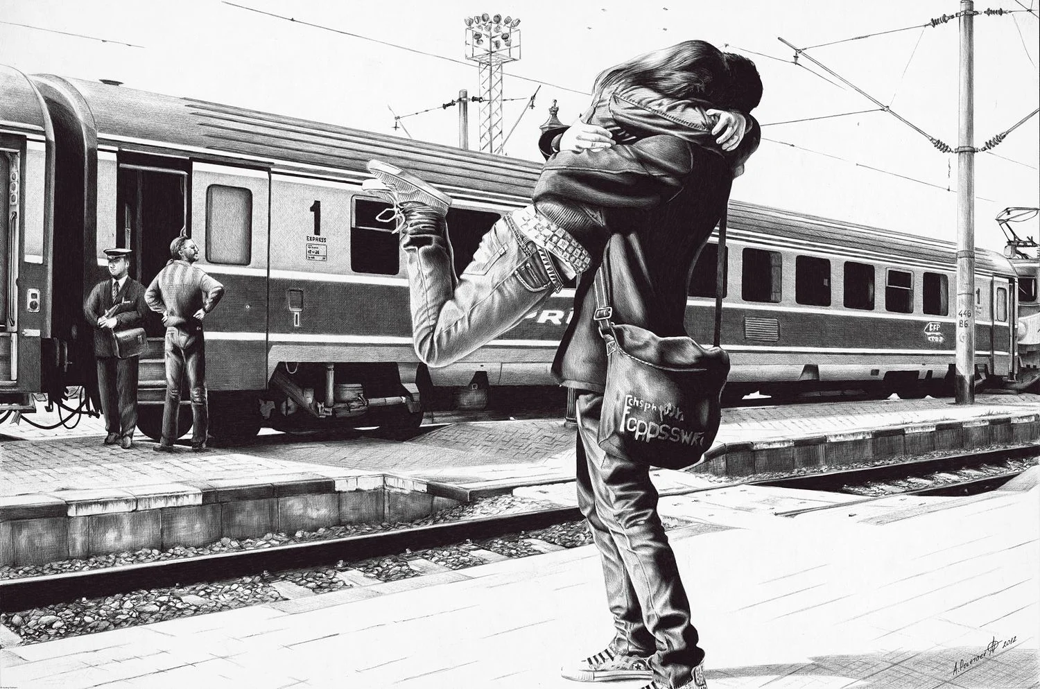 Sparkle at the Train Station
