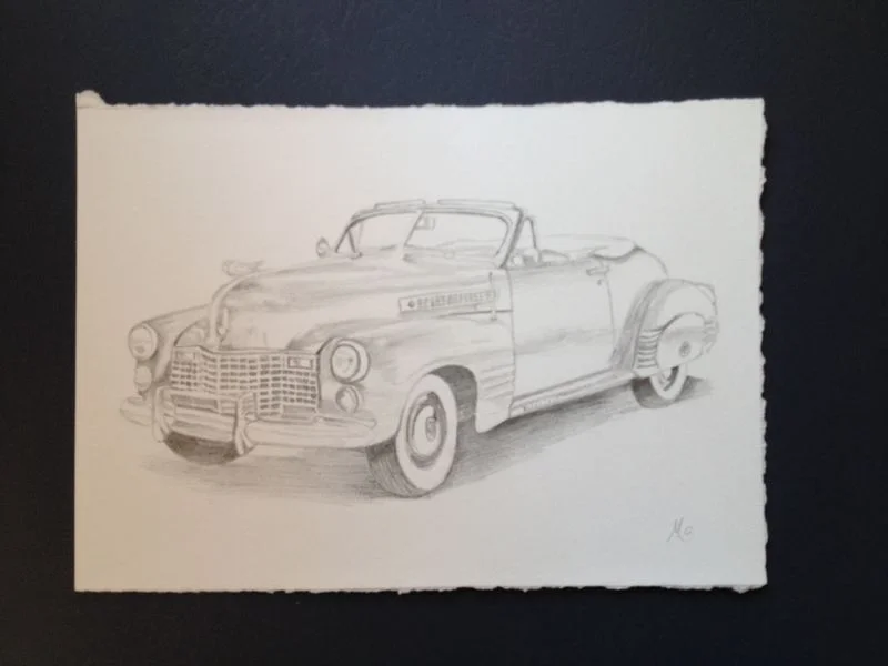 1941 Caddy - pencil