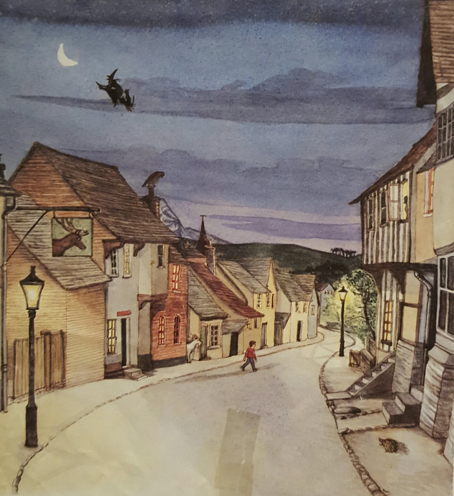 Where do the Wicked Witches Live? ~ Animals in quaint villages, a searching protagonist. Magic amidst the everyday. 