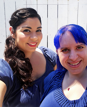  Yajaira Diaz (left) and Brittany Marczak (right).