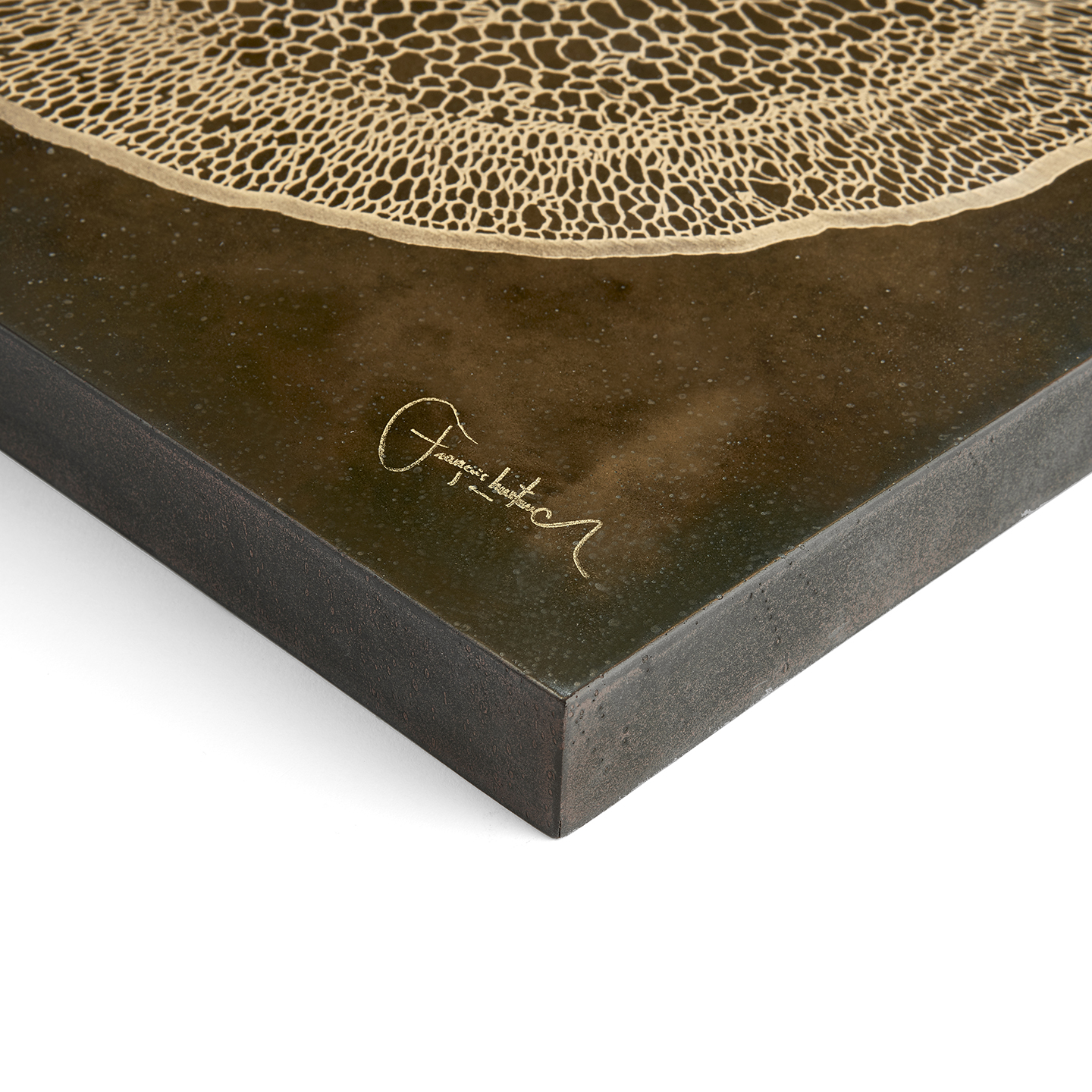 The Mendel Project Francois Hurtaud Design Frame Liquid Metal Bronze Orchid