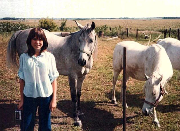 Even as a young girl on a family Summer vacation across the USA