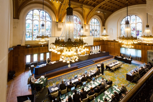 The Arbitral Tribunal in Philippines v. China, photo released by the Permanent Court of Arbitration