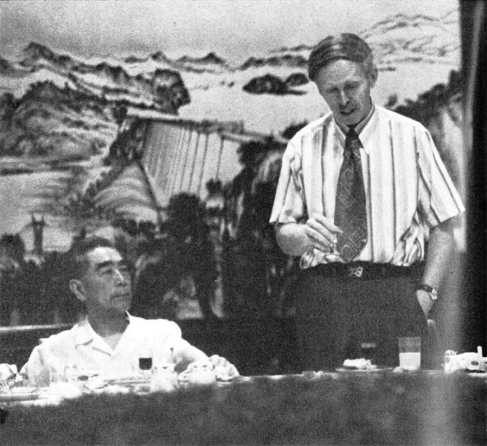 Zhou Enlai and Jerome Cohen