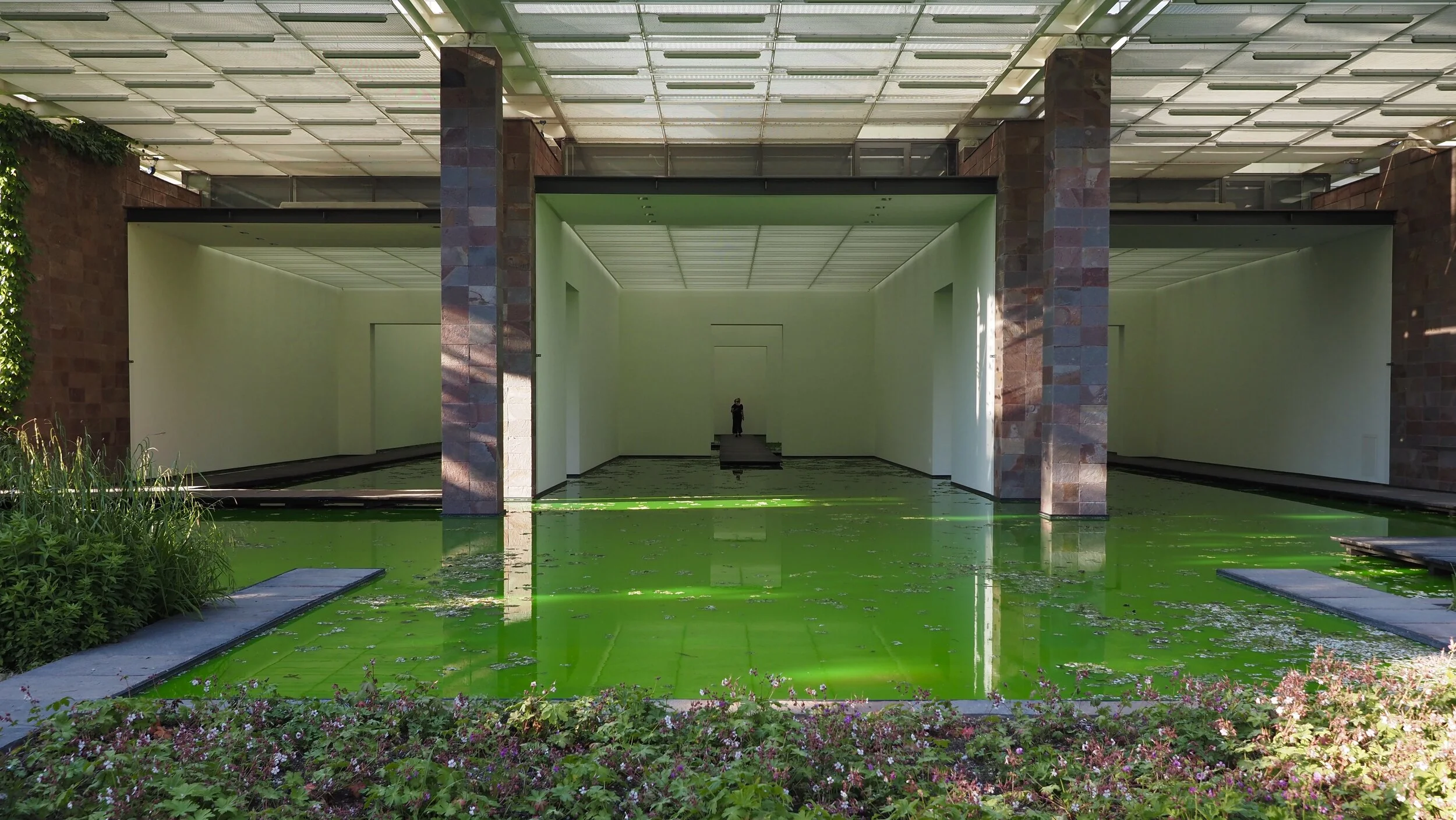 LIFE-Ausstellung V. Olafur Eliasson nachmittags, Fond. Beyeler, Riehen CH